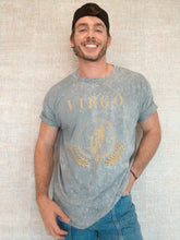 Load image into Gallery viewer, Unisex Virgo Mineral Wash T-Shirt - Runs Small *
