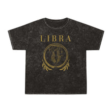 Load image into Gallery viewer, Unisex Libra Mineral Wash T-Shirt
