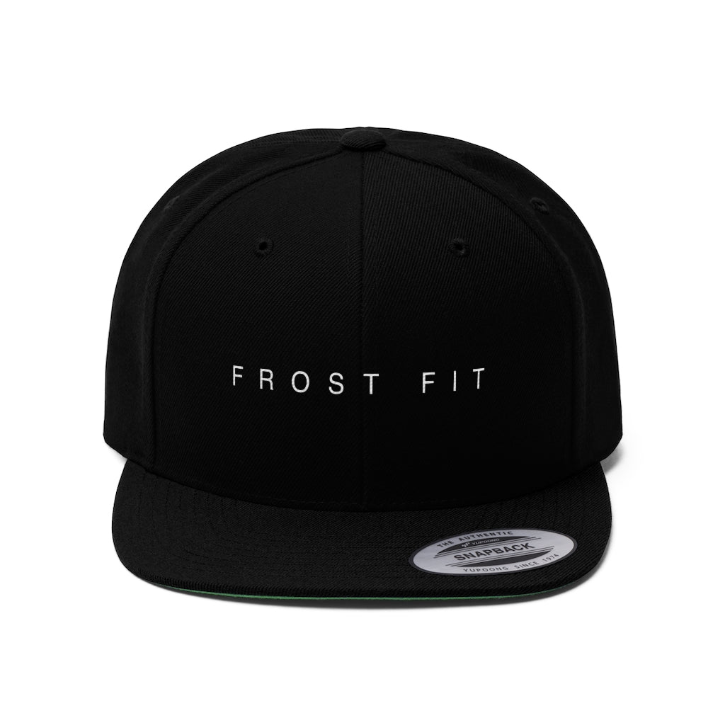 Unisex Flat Bill Frost Fit Hat